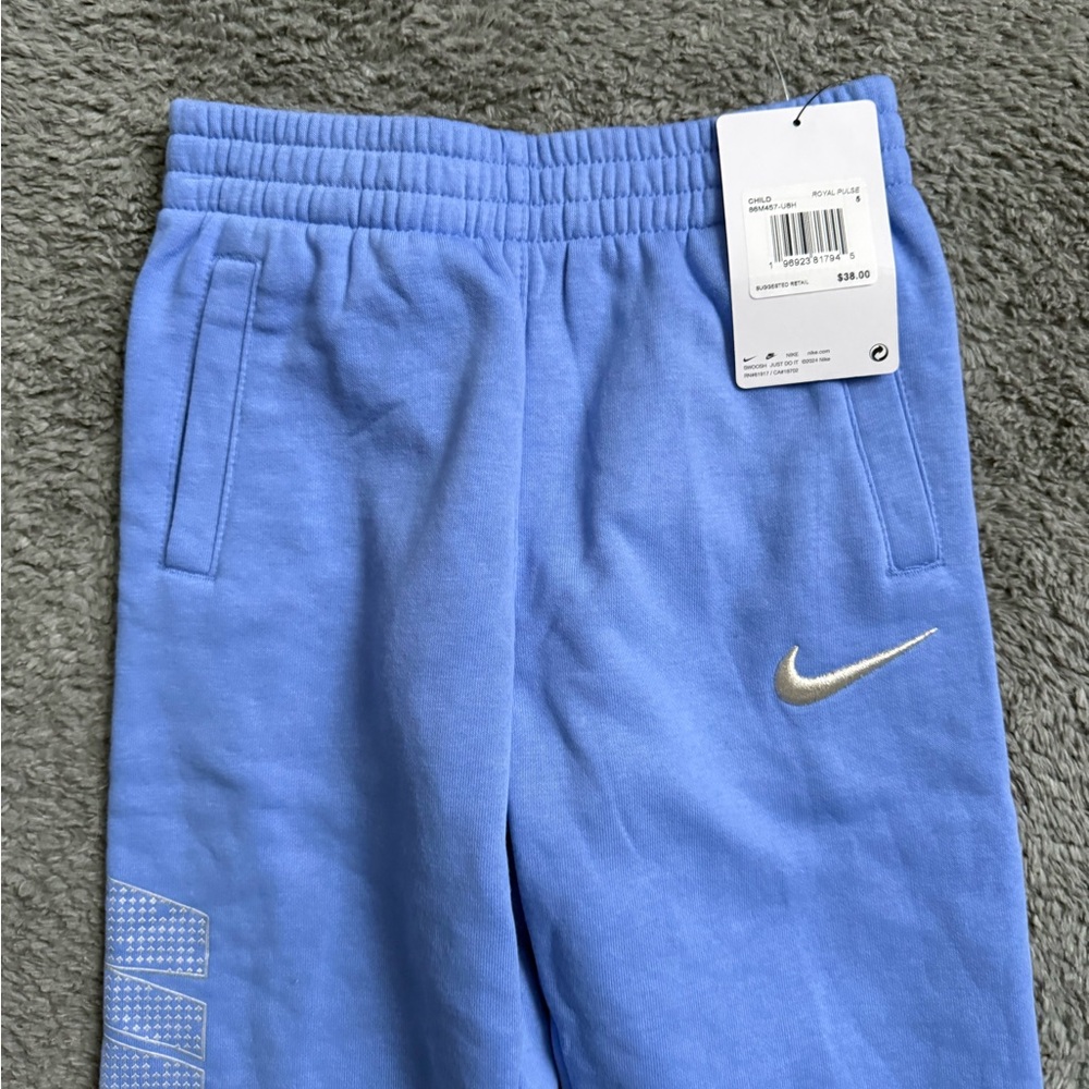 Nike Kids Light Blue Sweatpants - Picture 3 of 6